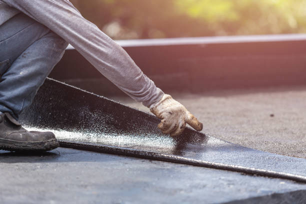 Professional Emergency Waterproofing technician working in Guild, TN